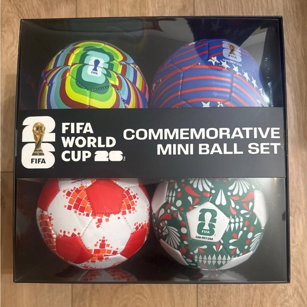 FIFA World Cup 26 Commemorative Mini Ball Set - Multicolor